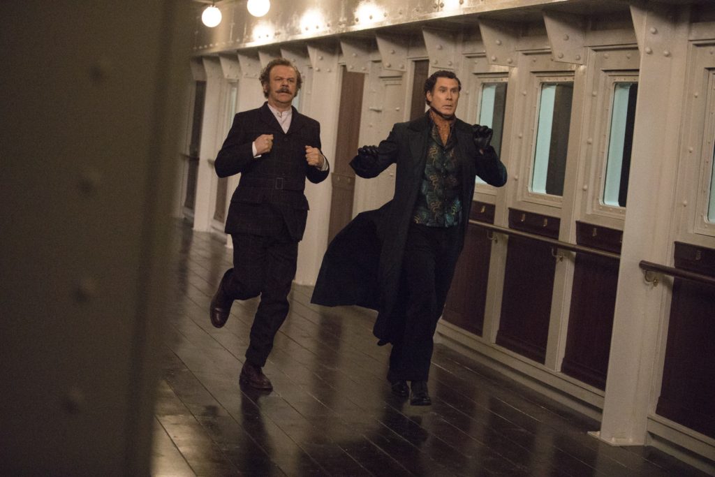 SHERLOCK HOLMES (Will Ferrell) and WATSON (John C. Reilly) in Columbia Pictures' HOLMES AND WATSON